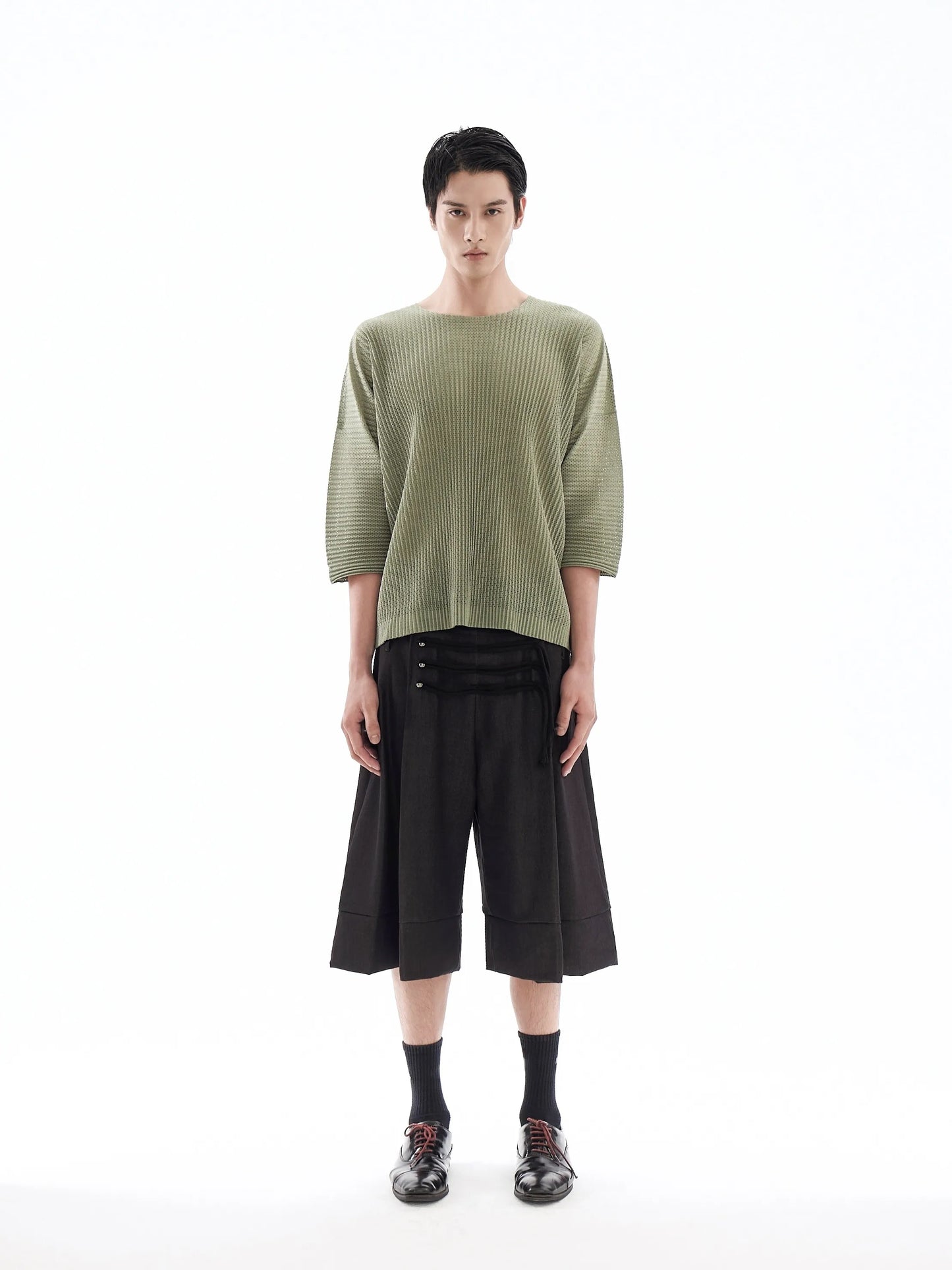 pip workspace_Corded Wide Short (Grey)