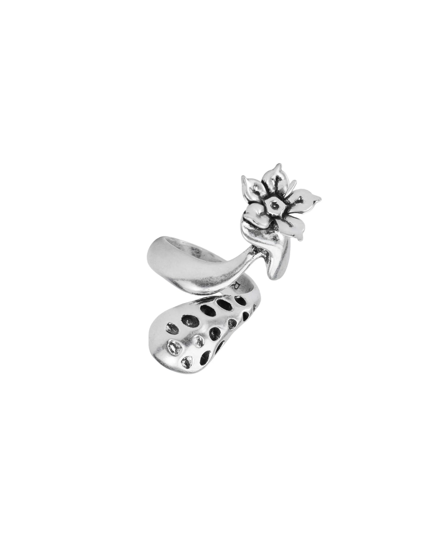 RECOVERY_RECOVERY X 邢SHYN Tearful Heart Ring (Antique Silver)