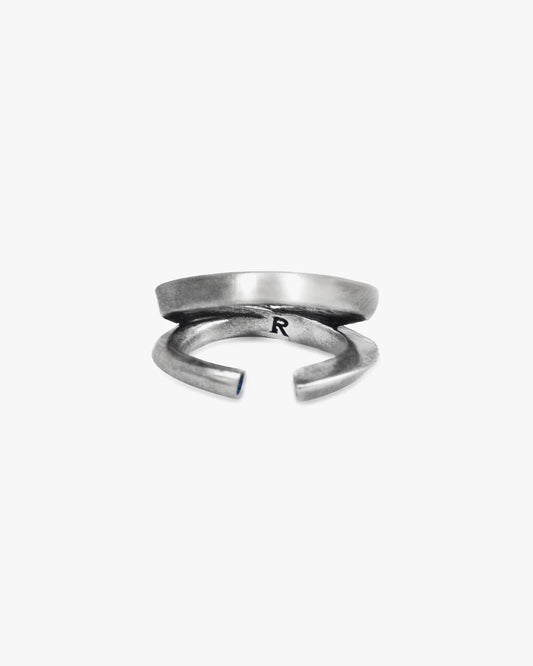 RECOVERY_COMPOSITE COLOR RING (Antique Silver)