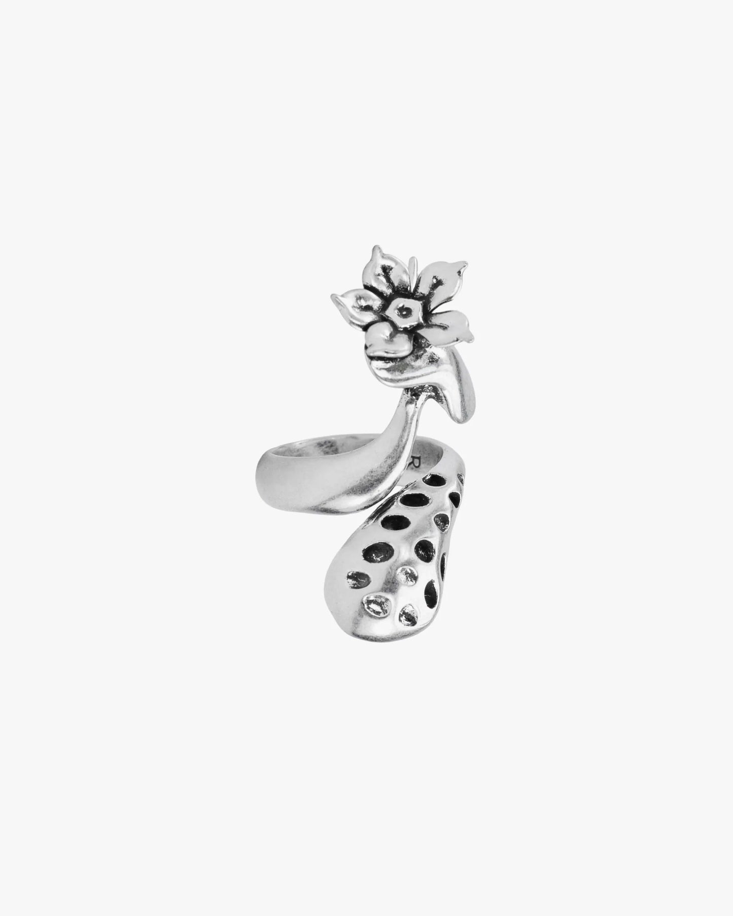 RECOVERY_RECOVERY X 邢SHYN Tearful Heart Ring (Antique Silver)