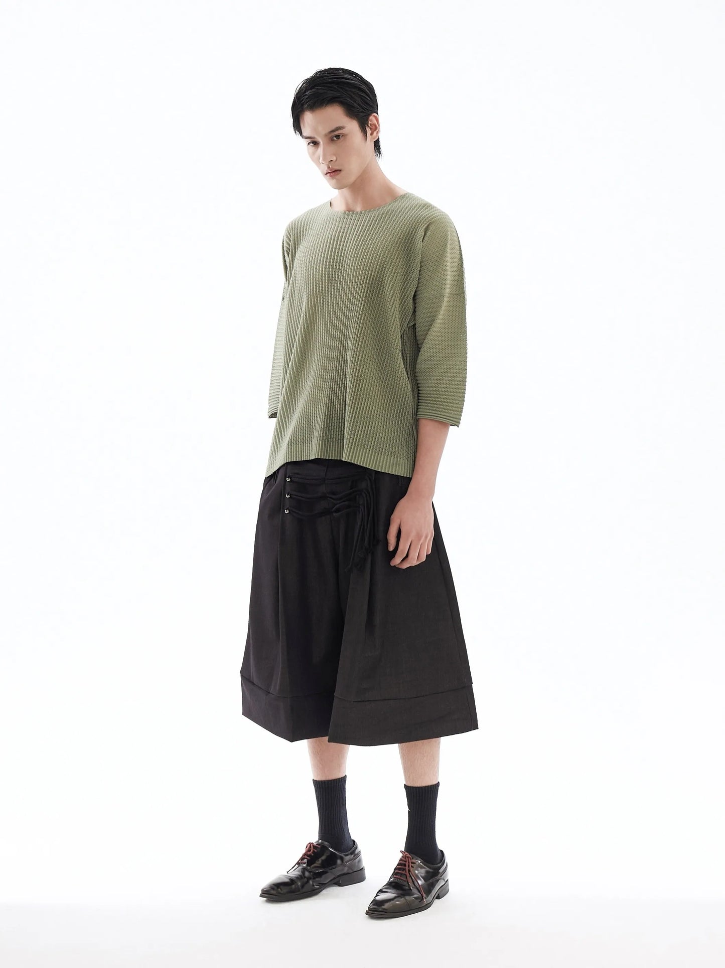 pip workspace_Corded Wide Short (Grey)