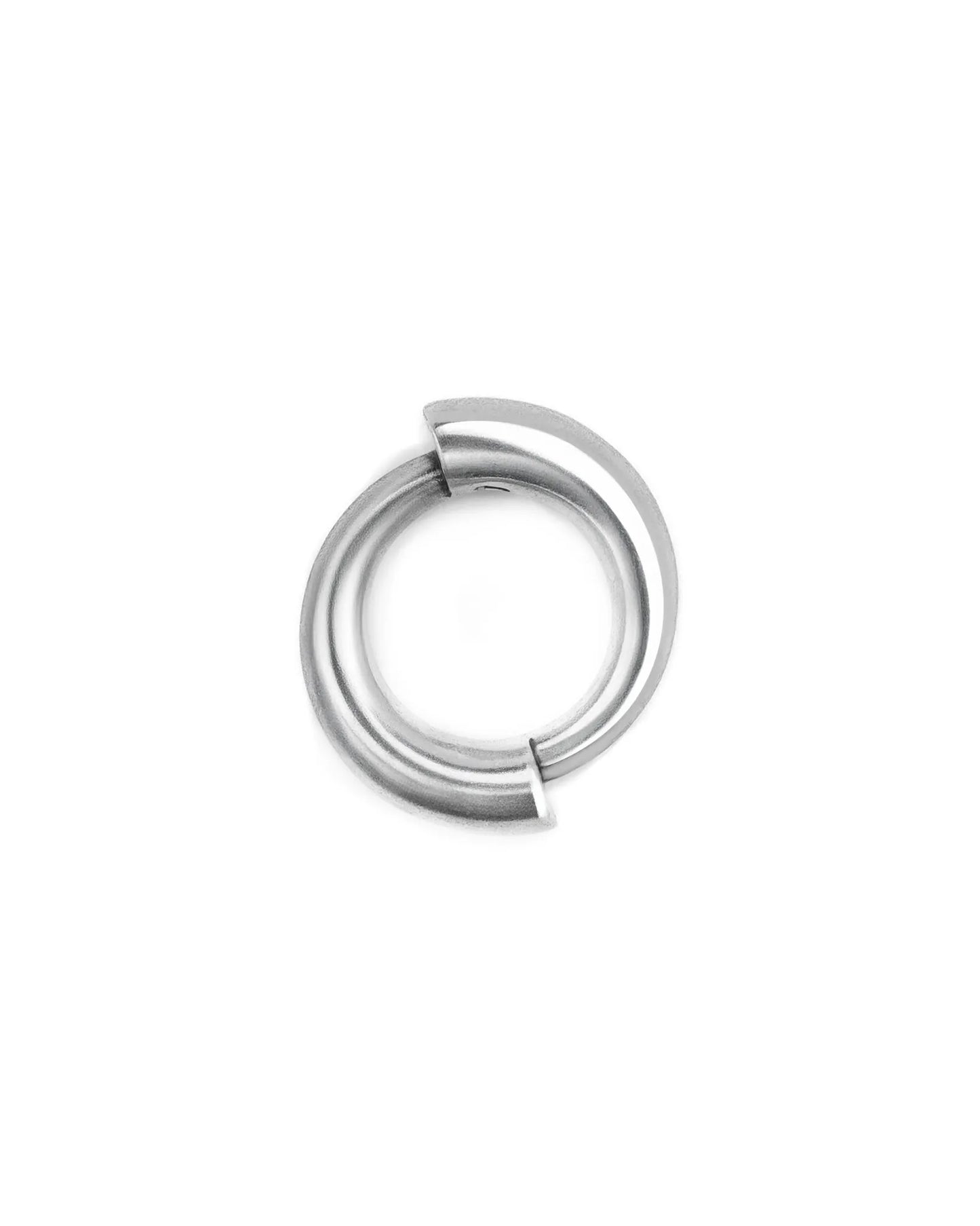 RECOVERY_INTERLACED COLOR RING (Antique Silver)