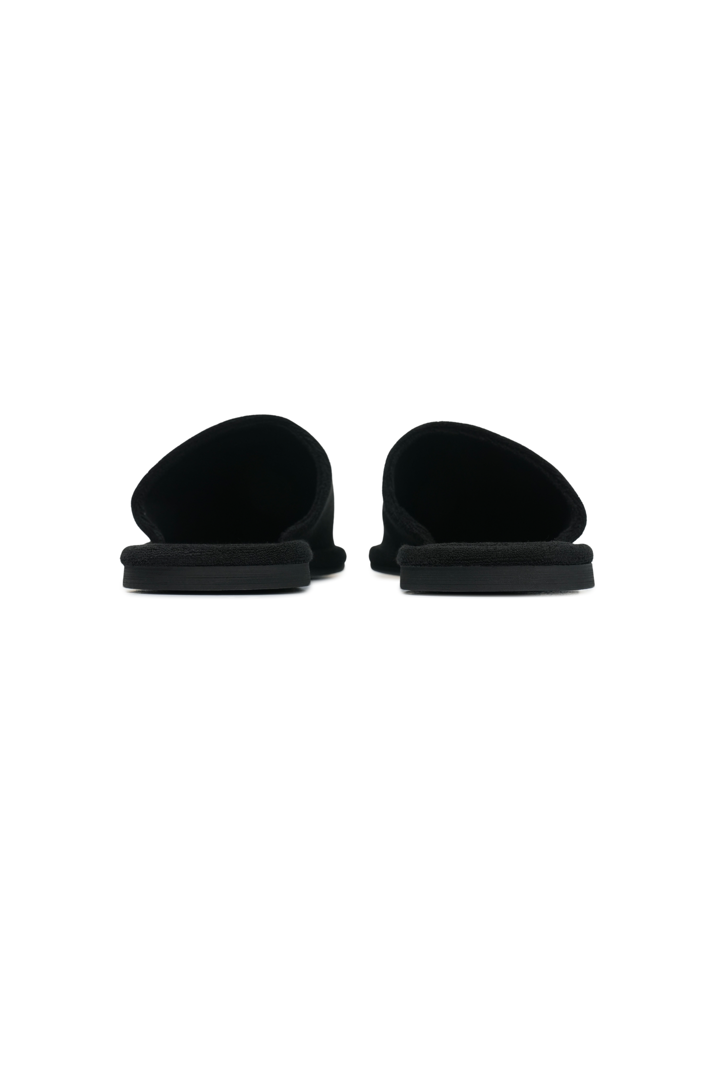 Protocol Index_Pointed Toe Hotel Slippers (Black)