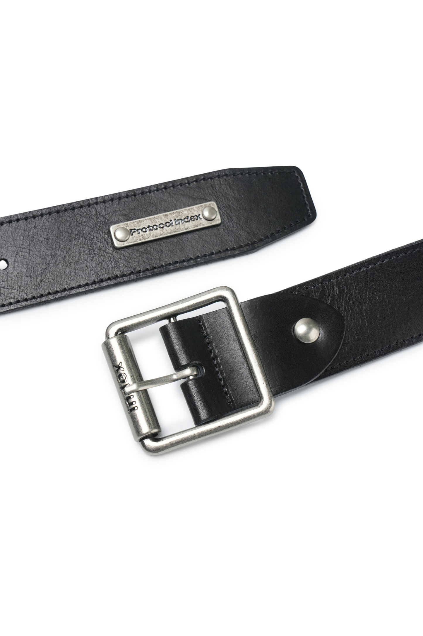 Protocol Index_Zipper Belts (Black)