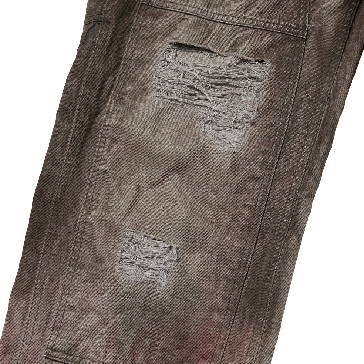 Thug Club_Two Tone Washed Carpenter Pants (Grey)