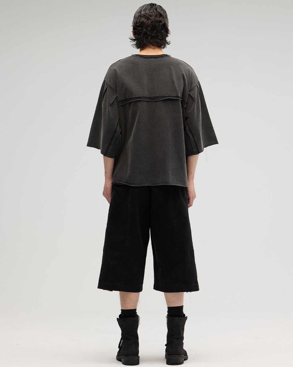 VACANT_Spliced Tee (Black)