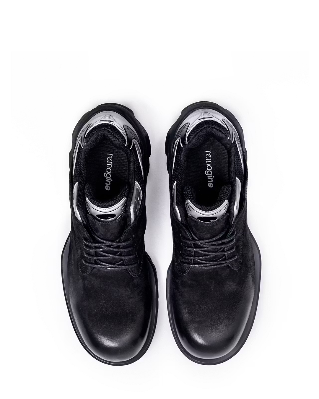 remagine_Hybrid Derby Shoes “starting Bigger” (Black)