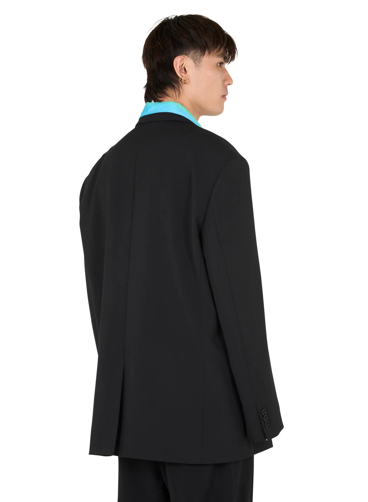 LU'U DAN_Oversized Boxy Blazer (Black)