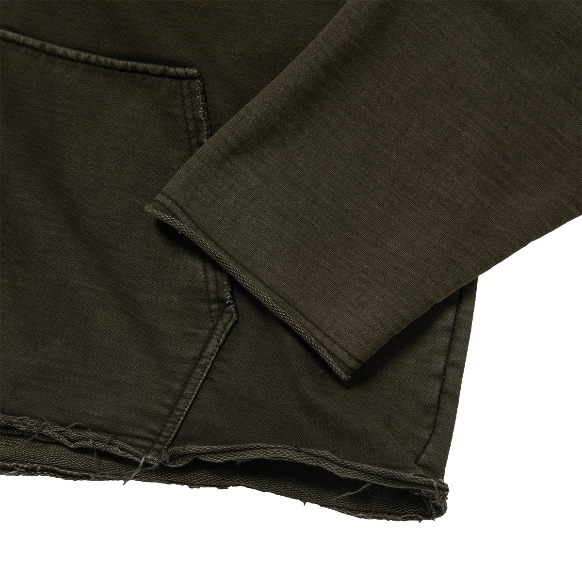Thug Club_Creed Scarf Hooded Zip-Up Hoodie (Black)
