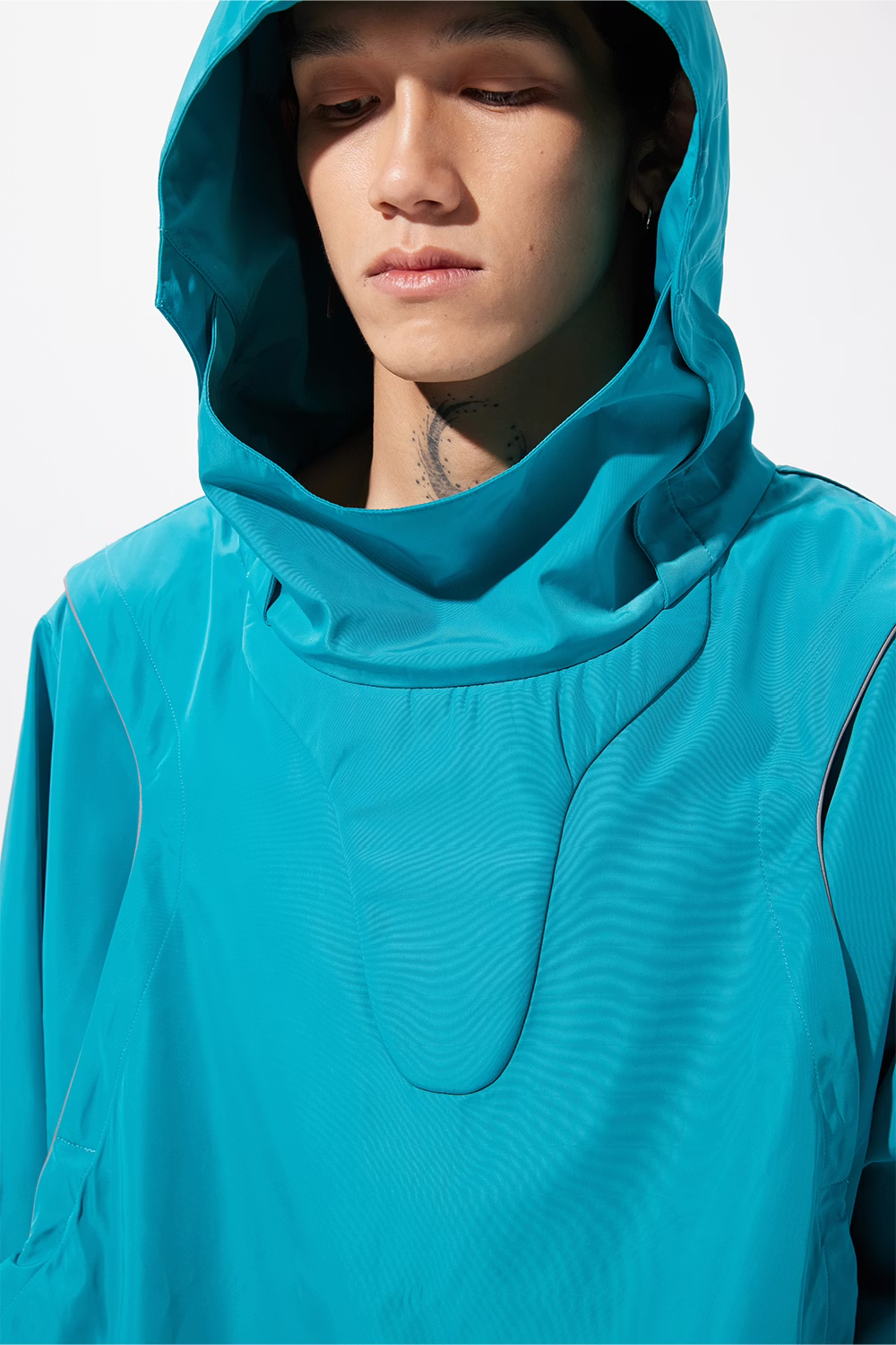 NOUVEAU PROJECT_BACK-VENT ANORAK 2.0 (DarkCyan)