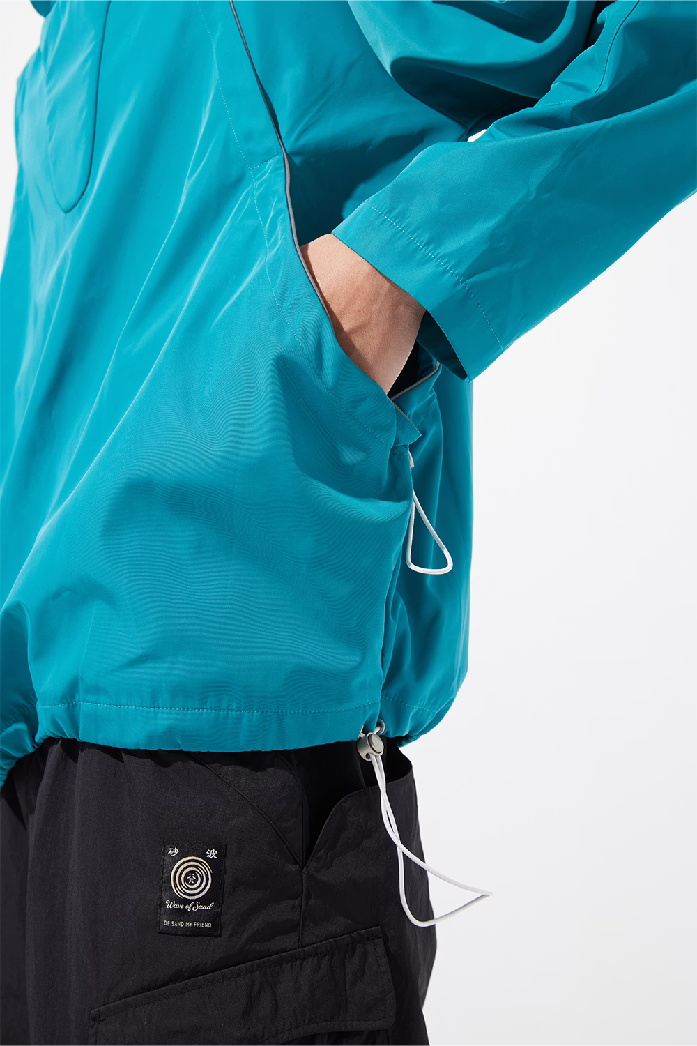 NOUVEAU PROJECT_BACK-VENT ANORAK 2.0 (DarkCyan)