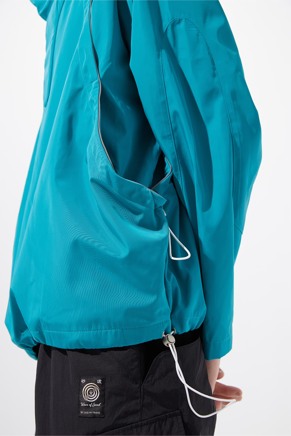 NOUVEAU PROJECT_BACK-VENT ANORAK 2.0 (DarkCyan)