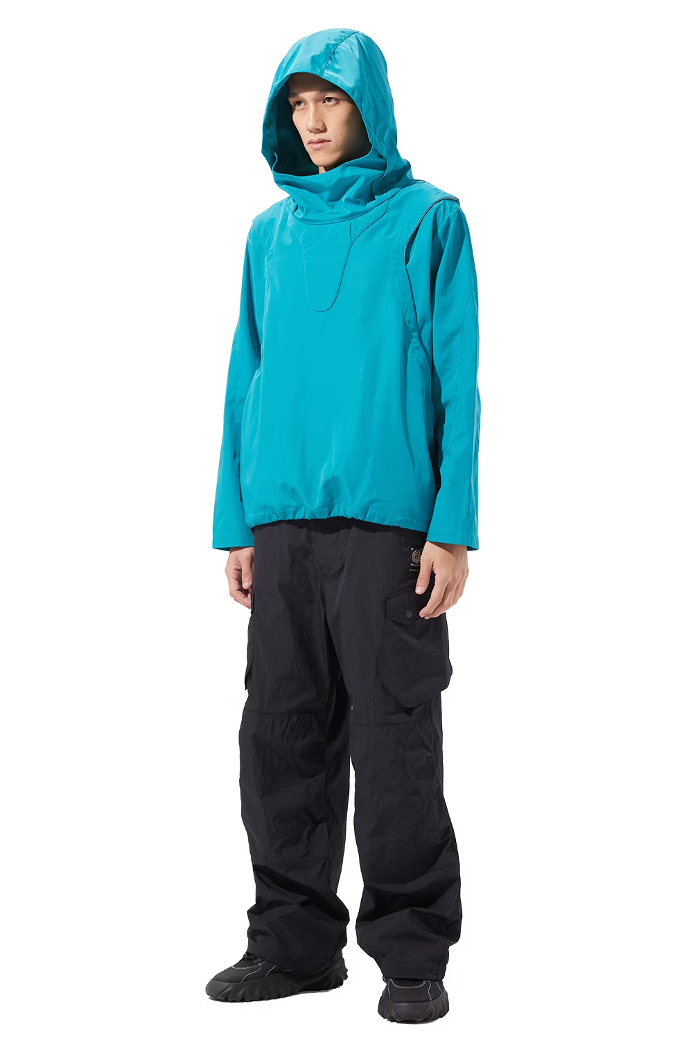 NOUVEAU PROJECT_BACK-VENT ANORAK 2.0 (DarkCyan)