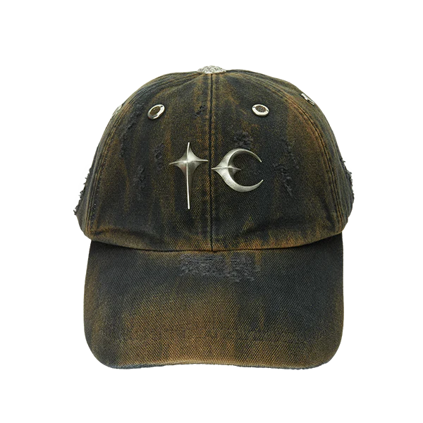 Rust Cap Thug Club_TC Two Tone Washed Cap (Rust Black) – TOBIRA STORE