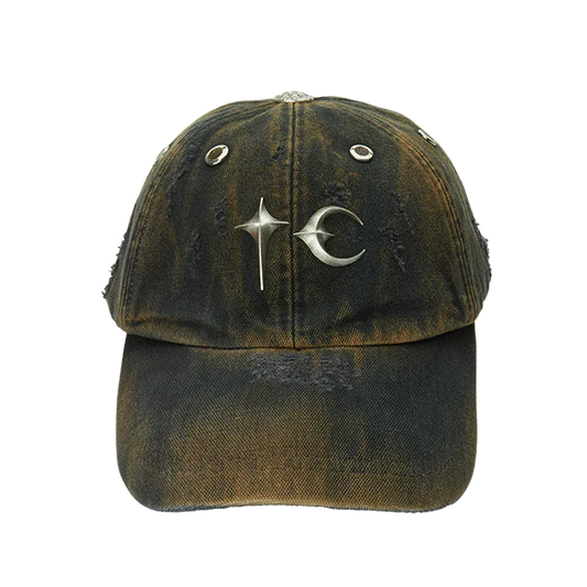 Thug Club_TC Two Tone Washed Cap (Rust Black)