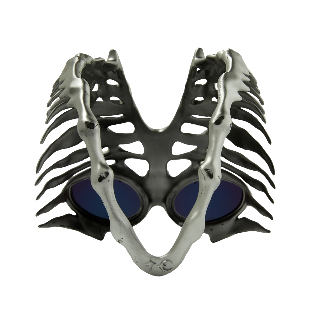 Thug Club_TC Bone Half Mask (Silver)