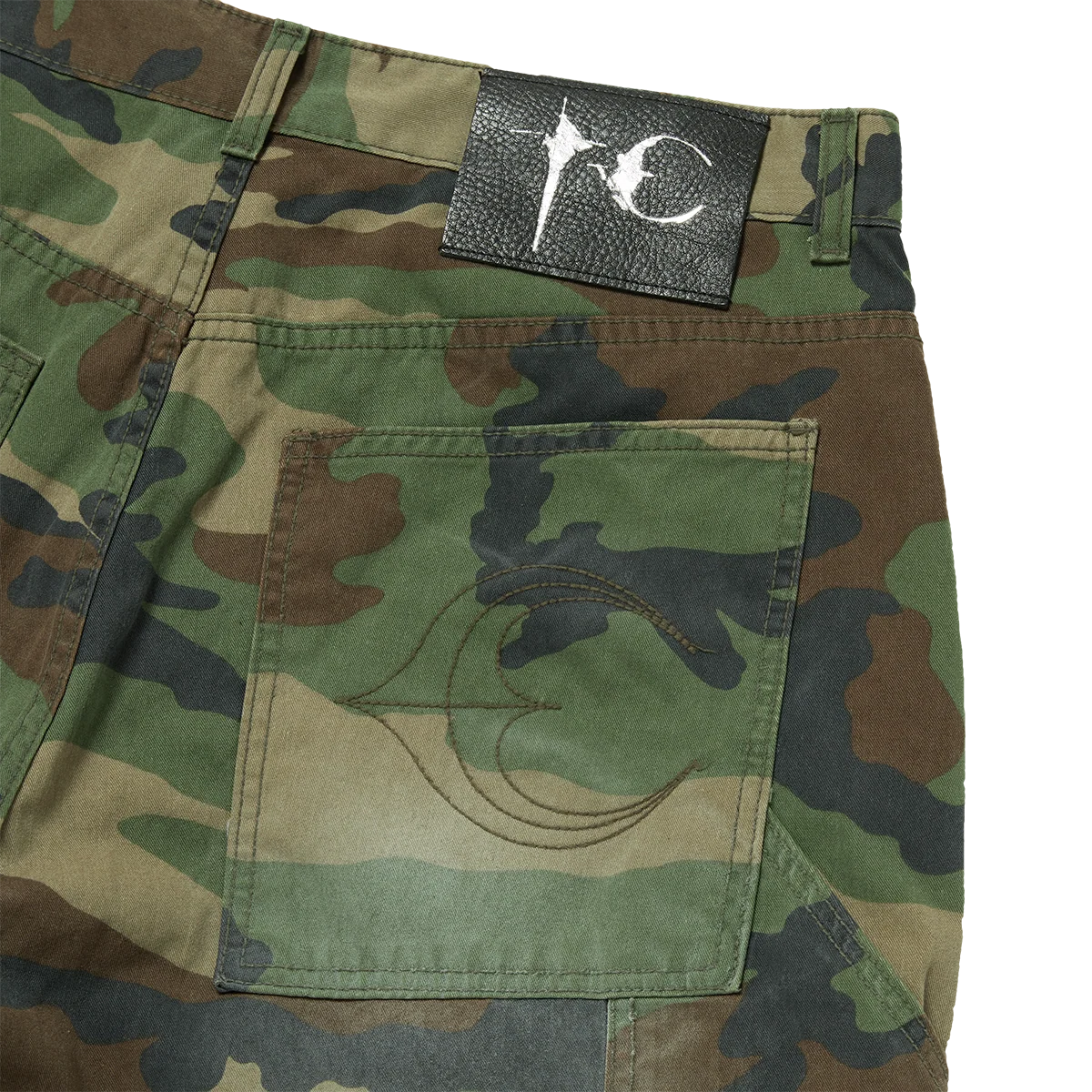 Thug Club_TC Tainted Camo Shorts (Camo)