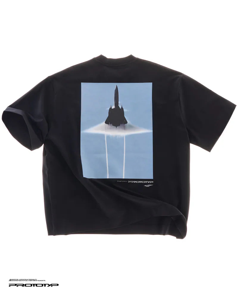 PROTOTYP_PTP-26S-GT-005 SONIC SRF — Sound Barrier Break Tee (Black)