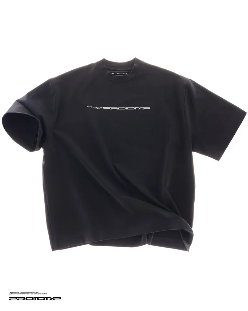 PROTOTYP_PTP-26S-GT-005 SONIC SRF — Sound Barrier Break Tee (Black)