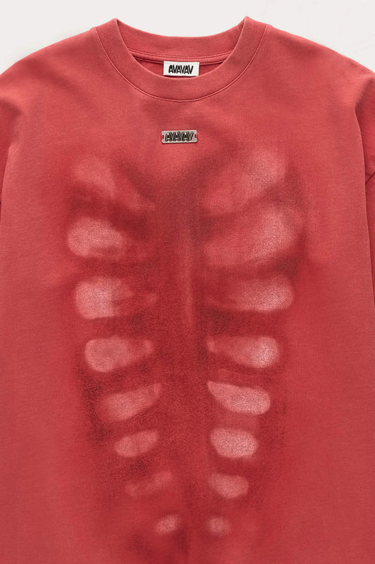 AVAVAV_AVAVAV T-SHIRT PRINTED X-RAY (Red)