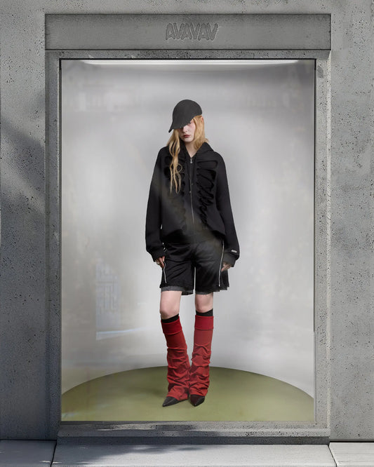 AVAVAV_AVAVAV SHARPEI LEGWARMERS (Red)