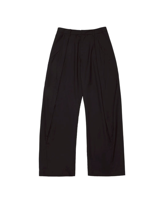 PROTOTYP_PTP-25A-SU-LPT-001 ACCELERATION AXIS Folded Trousers (Black)