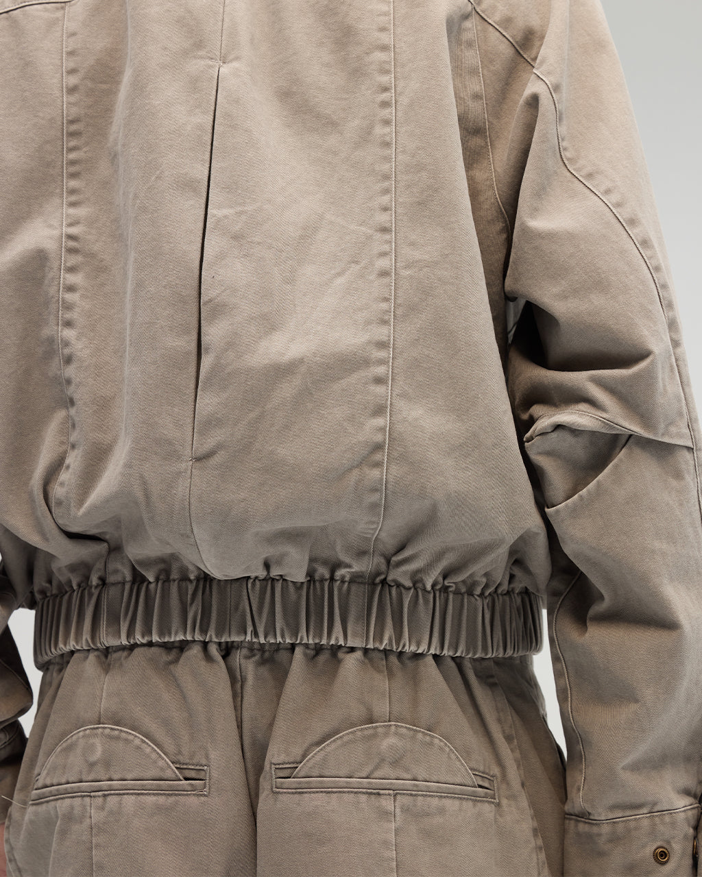 VACANT_Washed Harrington Jacket (Gray)