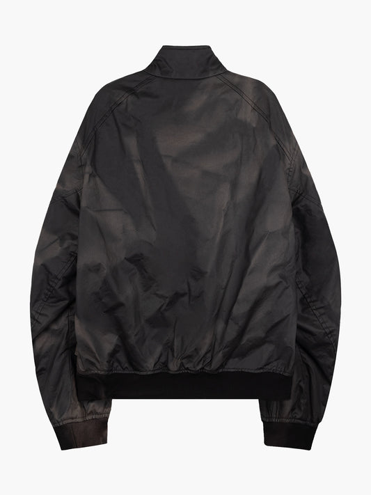 JiyongKim_Sun-Bleached High Neck Blouson (Black)