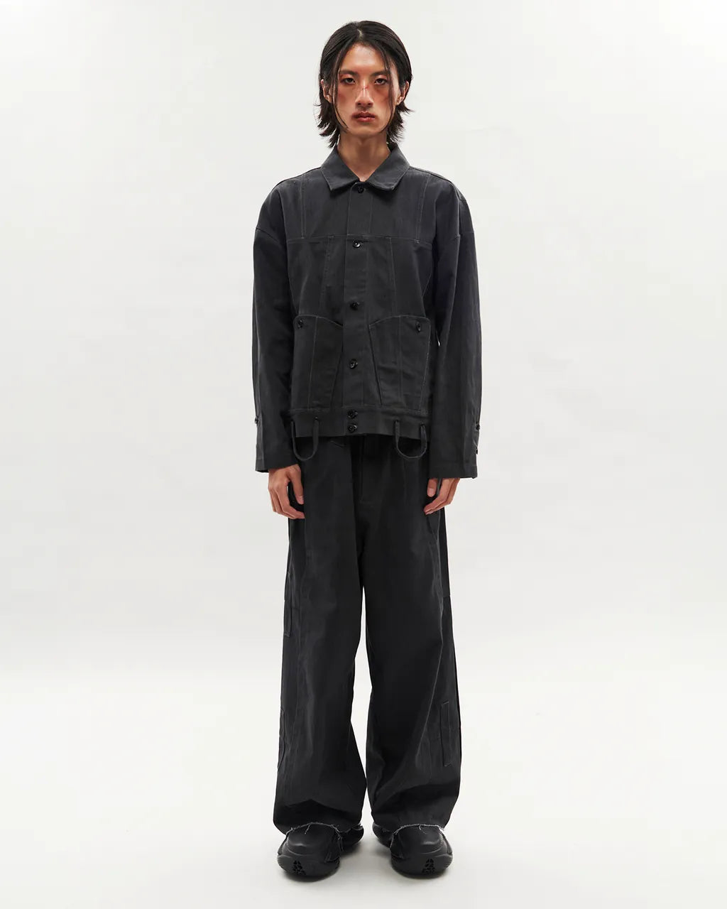 VACANT_Denim Pants (Black)