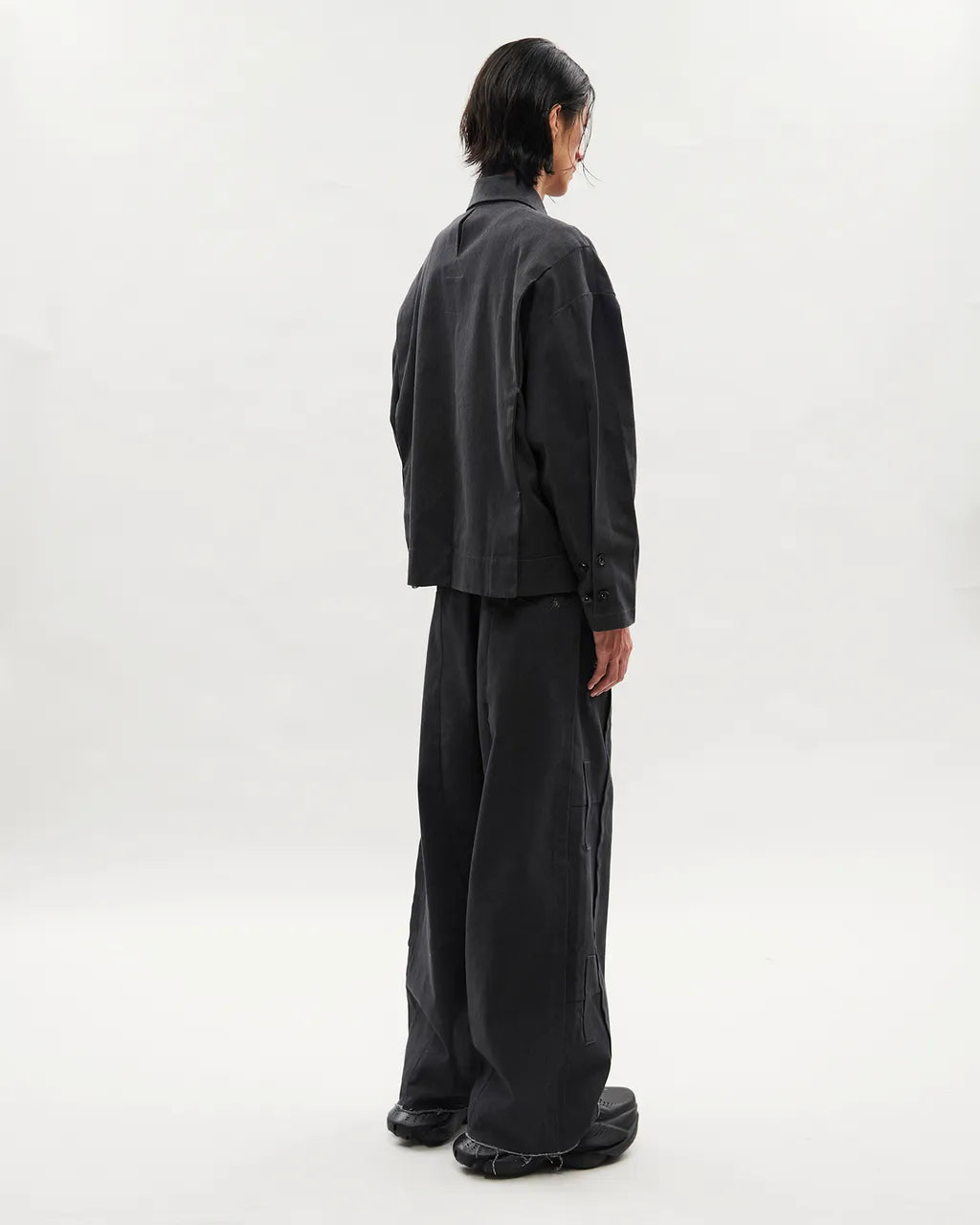 VACANT_Denim Pants (Black)