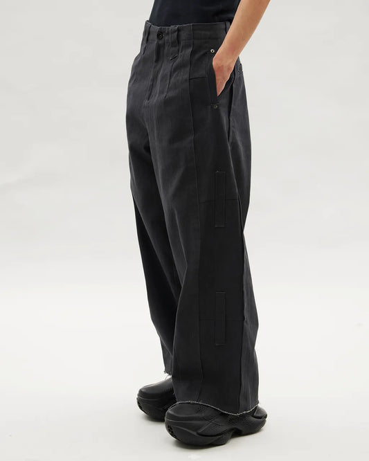 VACANT_Denim Pants (Black)