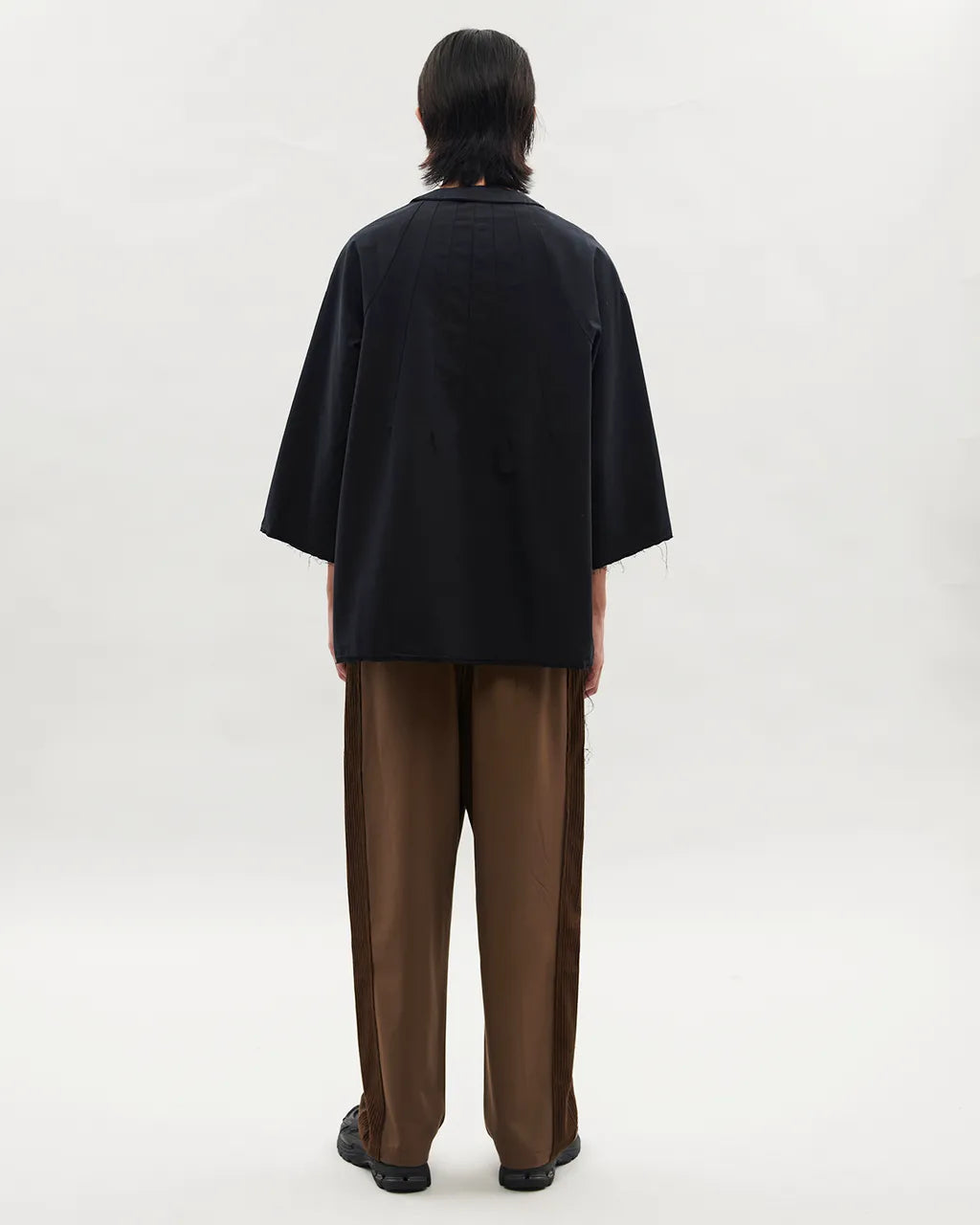 VACANT_Spliced Pants (Khaki)