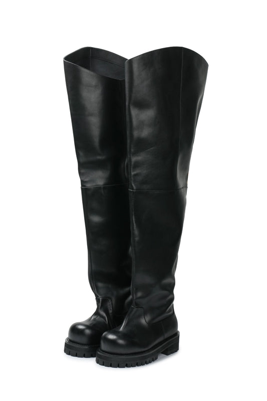 Protocol Index_THIGH HIGH BOOTS (Black)