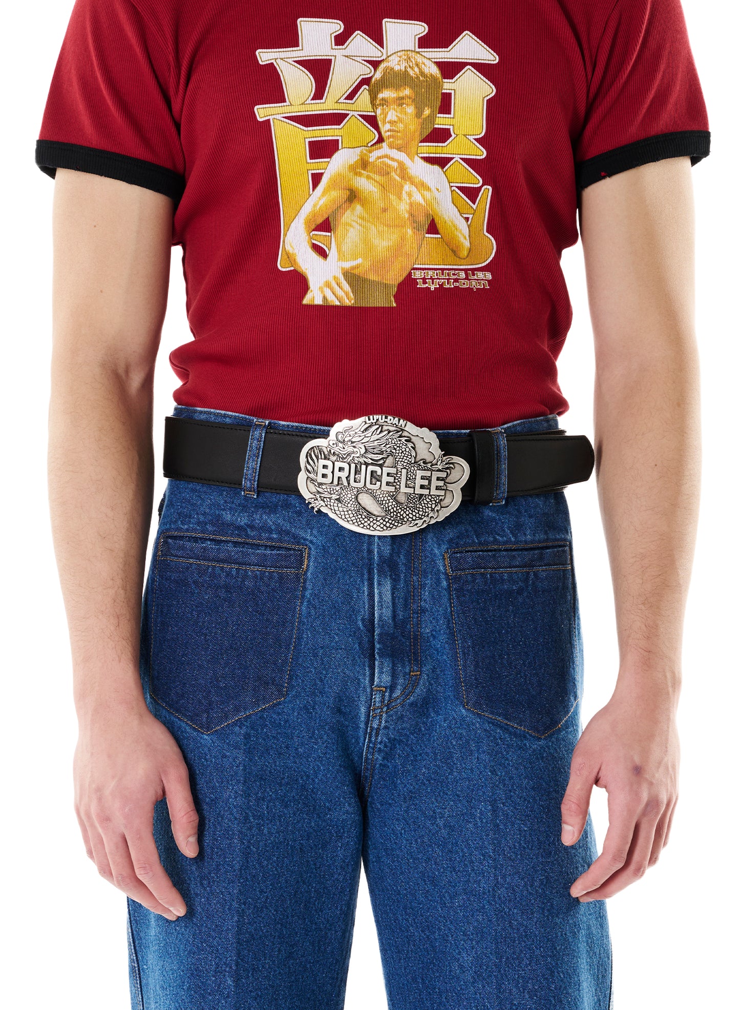 LU'U DAN_''ENTER THE DRAGON'' BELT (Black)