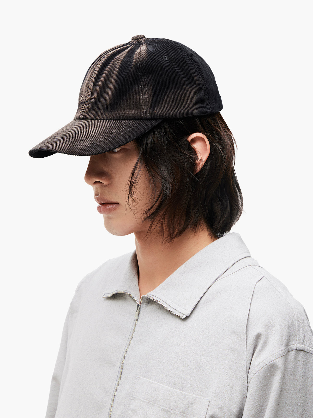JiyongKim_Sun-Bleached Ball Cap (Black)
