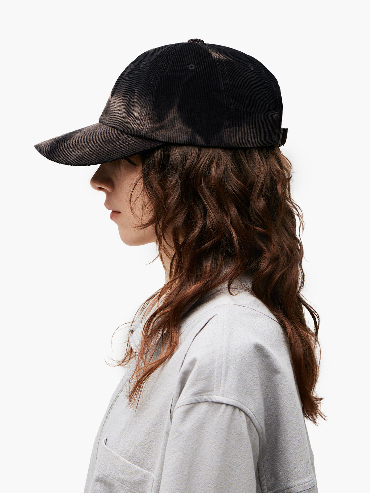 JiyongKim_Sun-Bleached Ball Cap (Black)