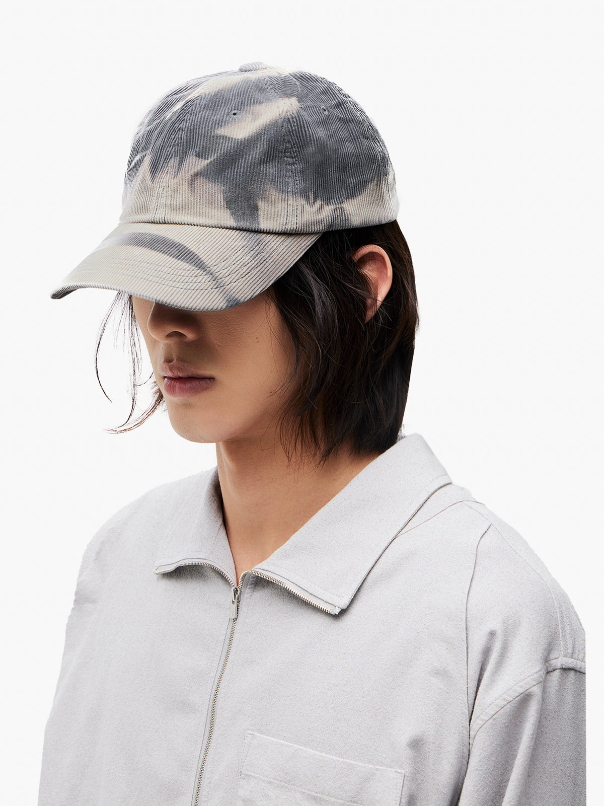 JiyongKim_Sun-Bleached Ball Cap (Grey)