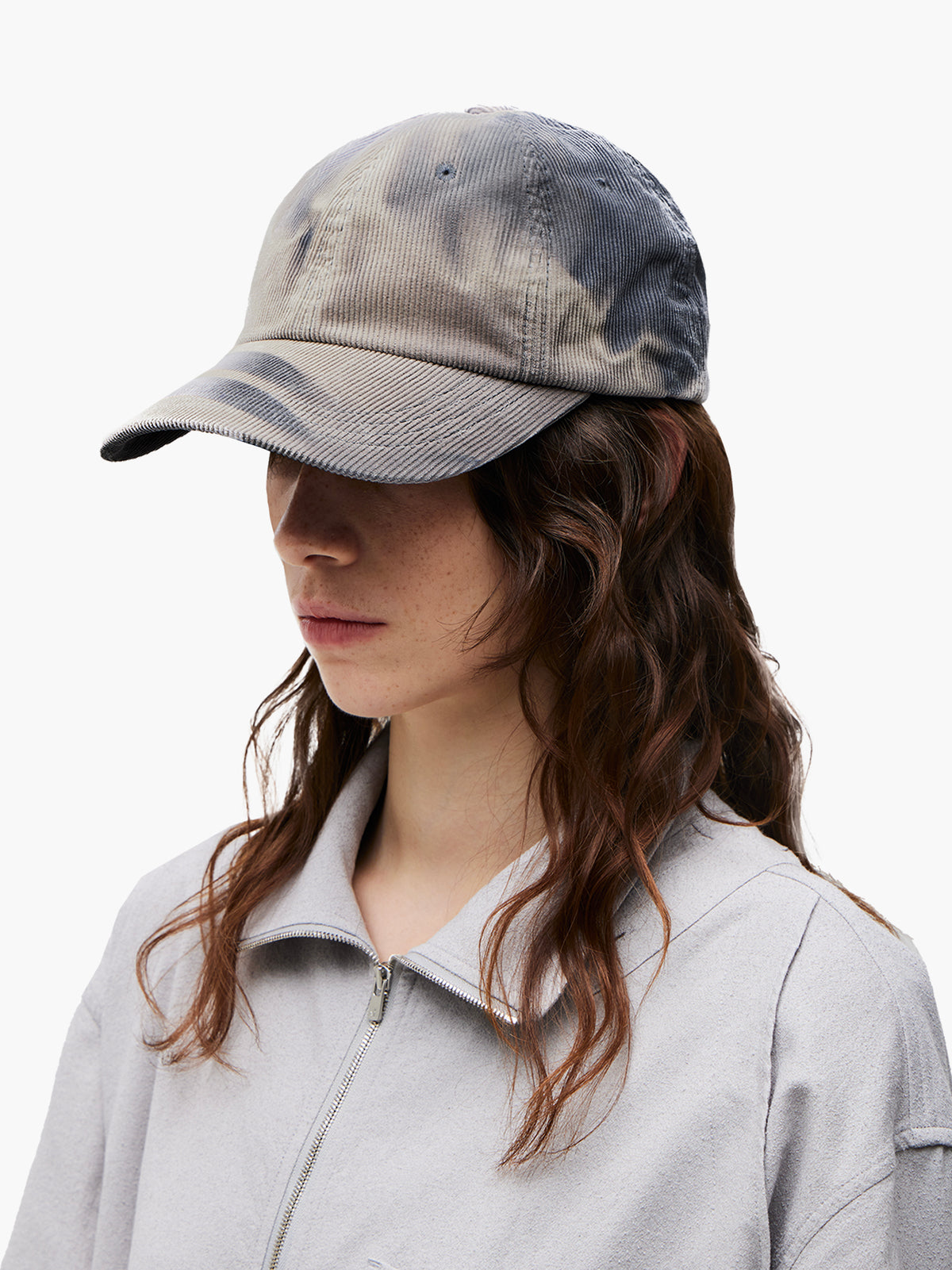 JiyongKim_Sun-Bleached Ball Cap (Grey)