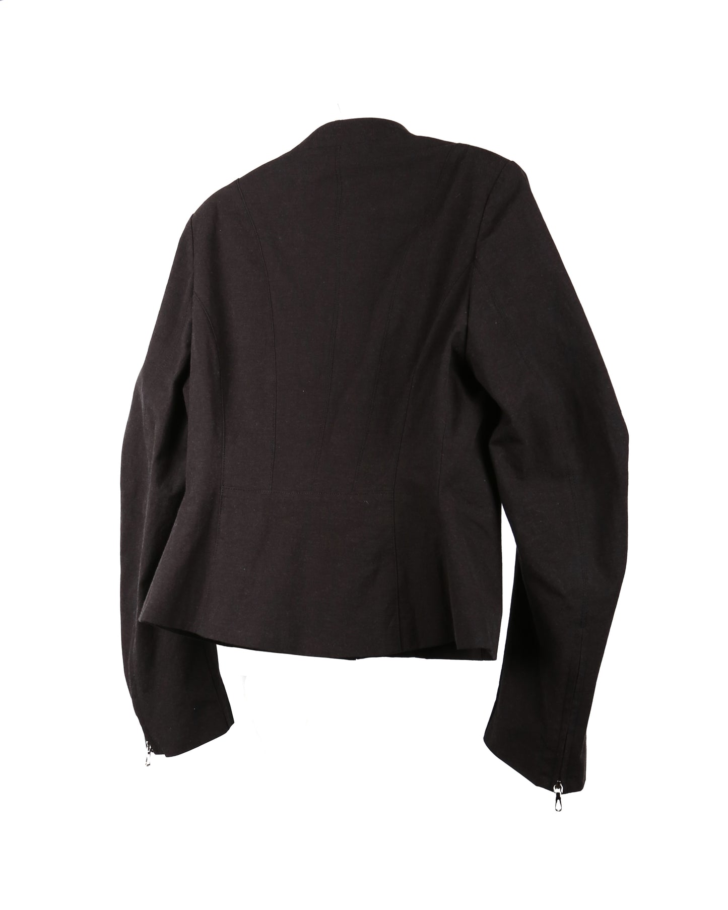aenrmous_STITCH-DYED JACKET (Black)