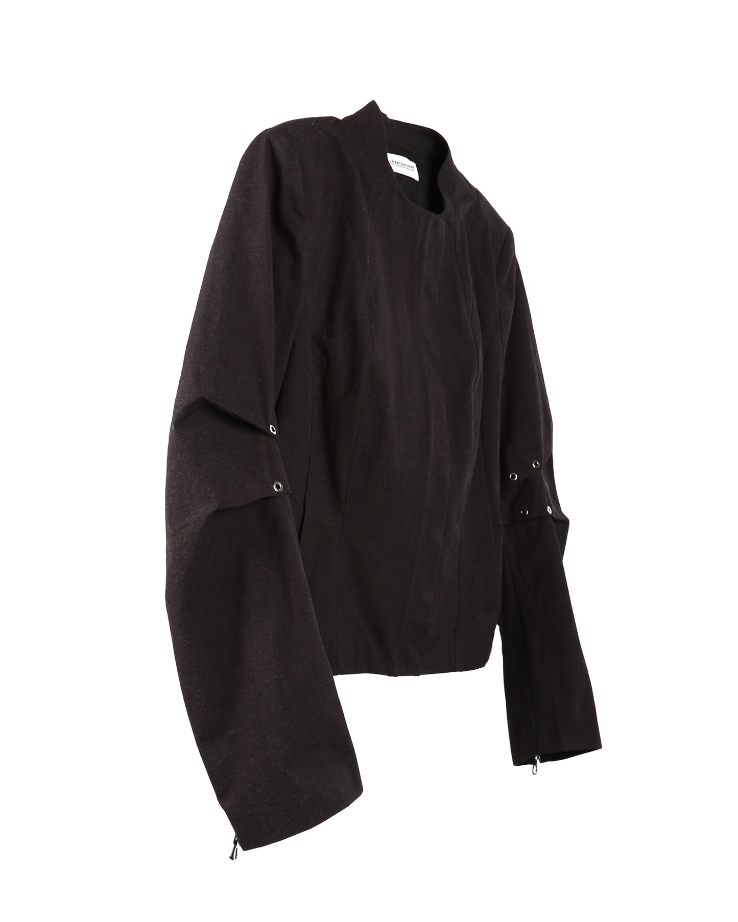 aenrmous_STITCH-DYED JACKET (Black)