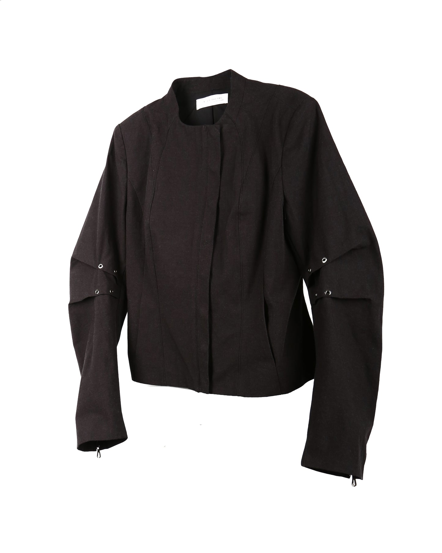 aenrmous_STITCH-DYED JACKET (Black)
