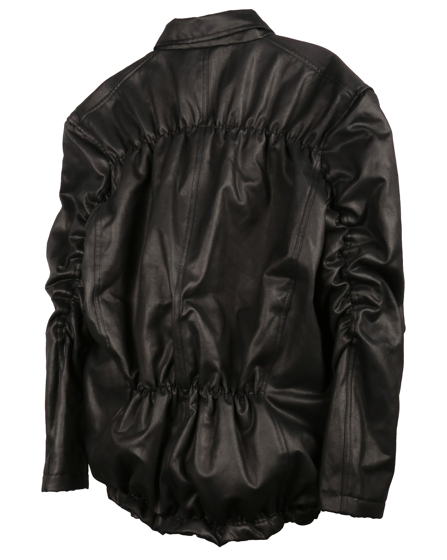 aenrmous_WRINKLE SEAM BLAZER (Black)