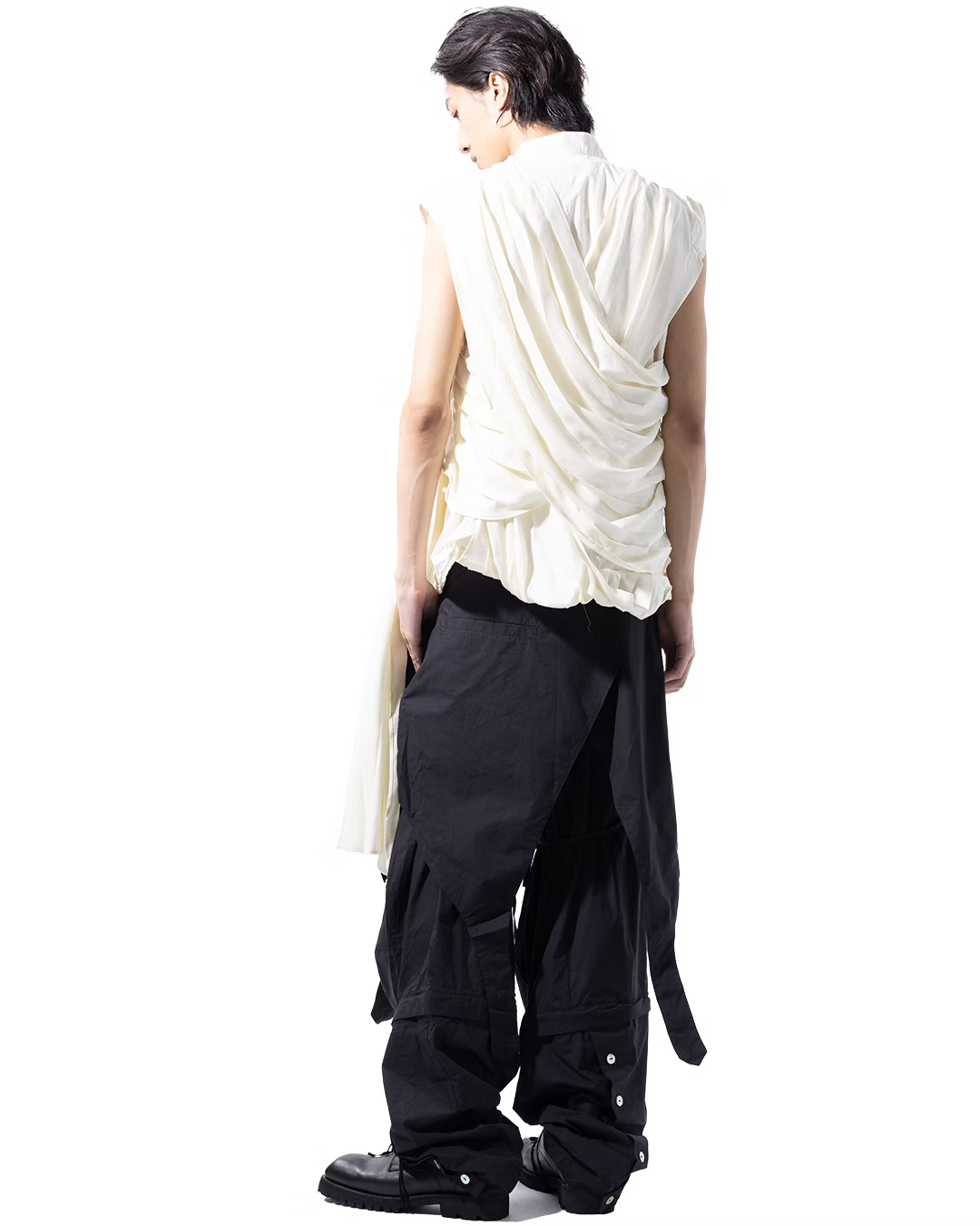 aenrmous_TSUKI VEST (Cornsilk)