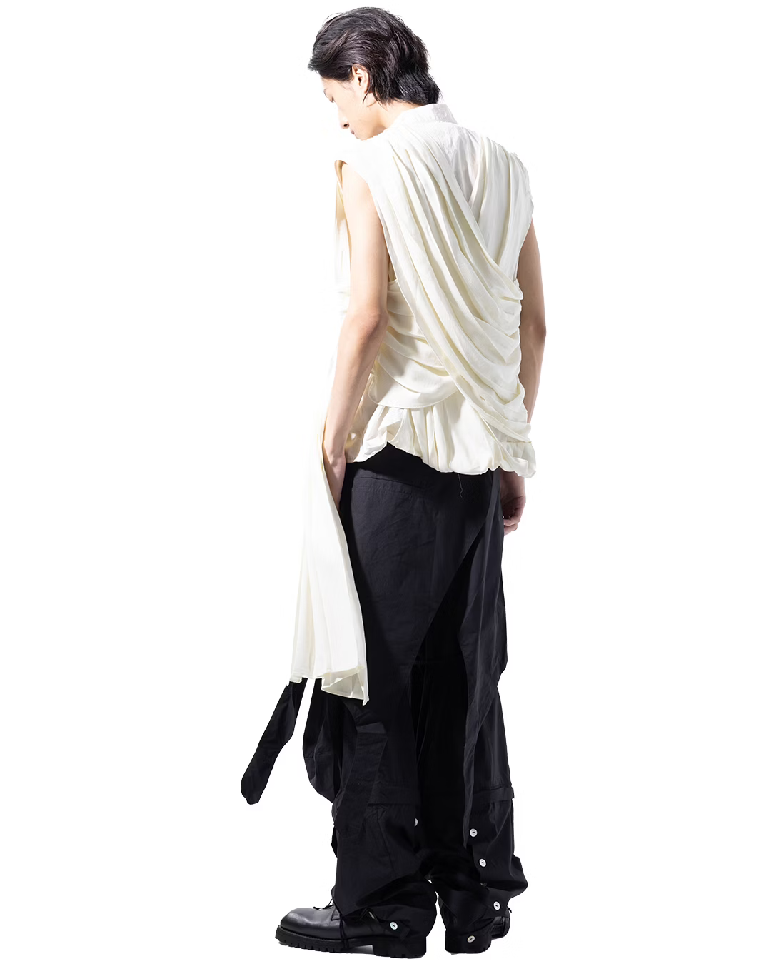 aenrmous_TSUKI VEST (Cornsilk)