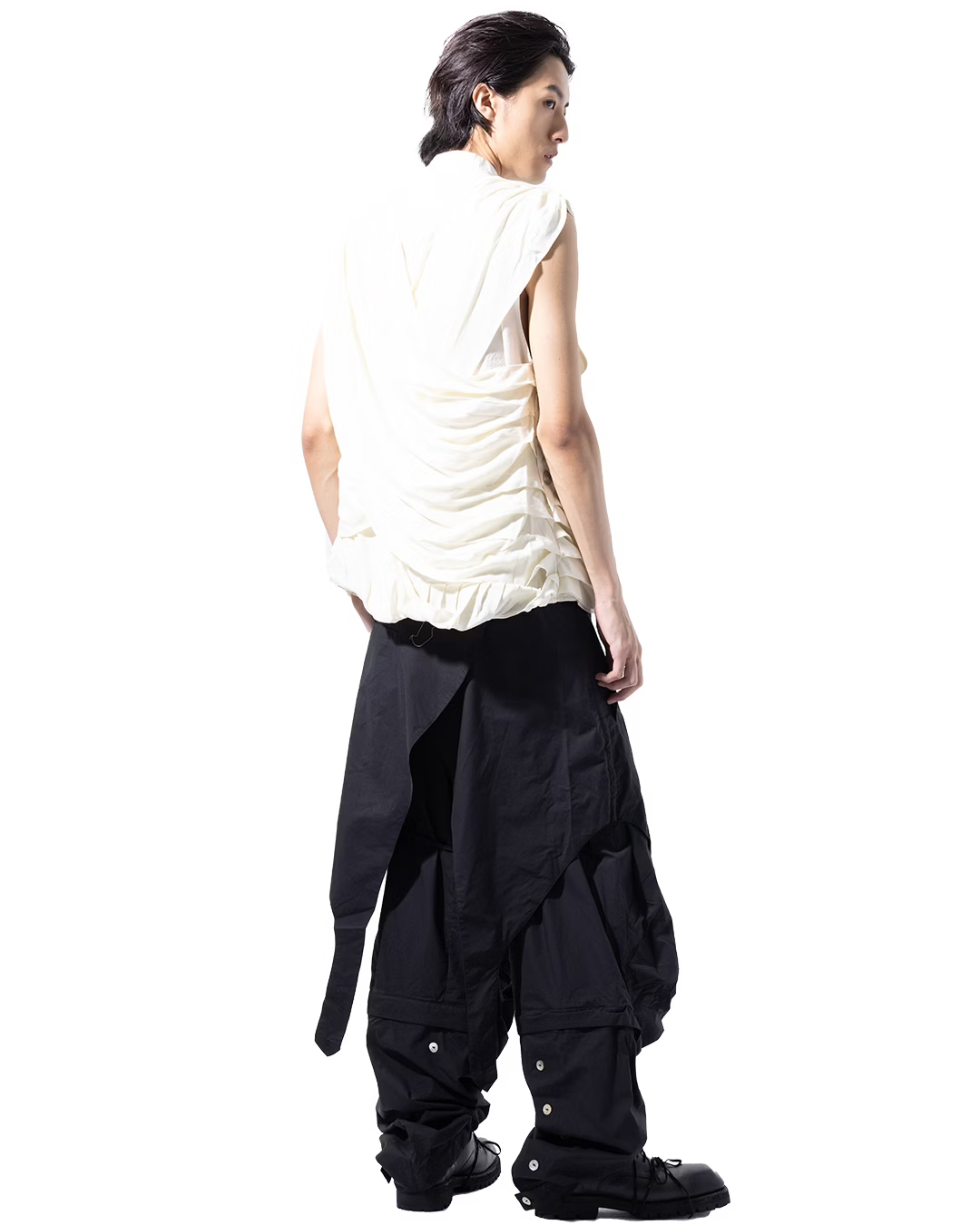 aenrmous_TSUKI VEST (Cornsilk)