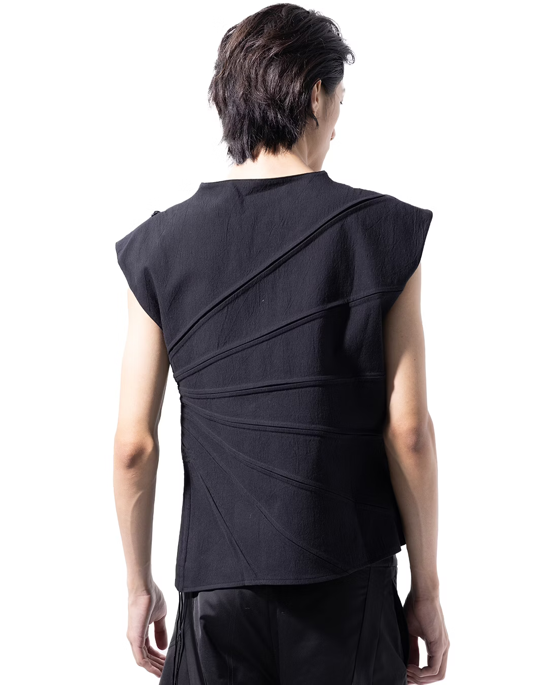 aenrmous_NISSIN VEST (Black)