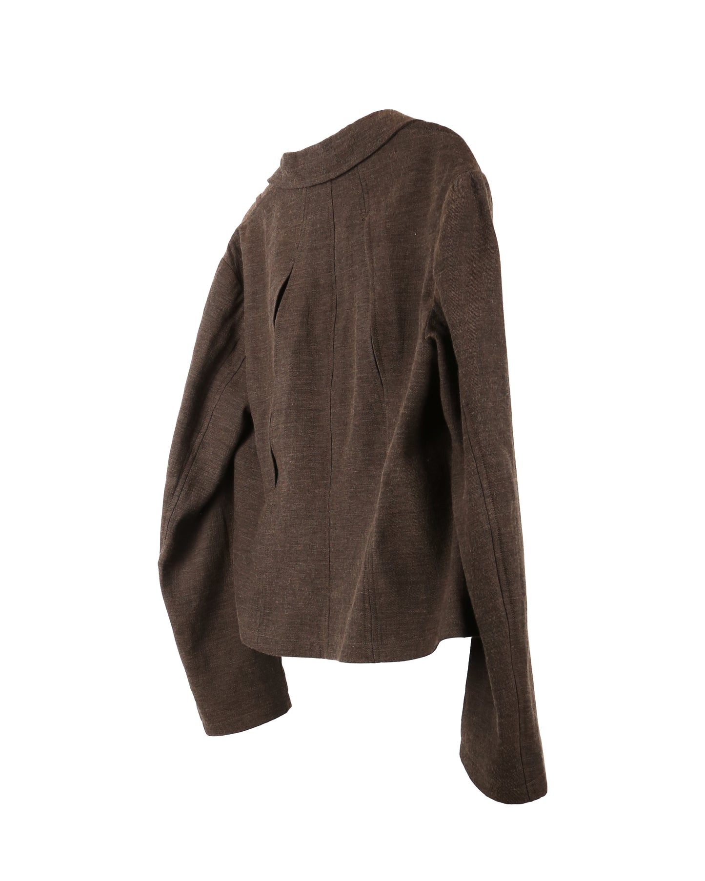 aenrmous_LINELLAE BLAZER (Brown)