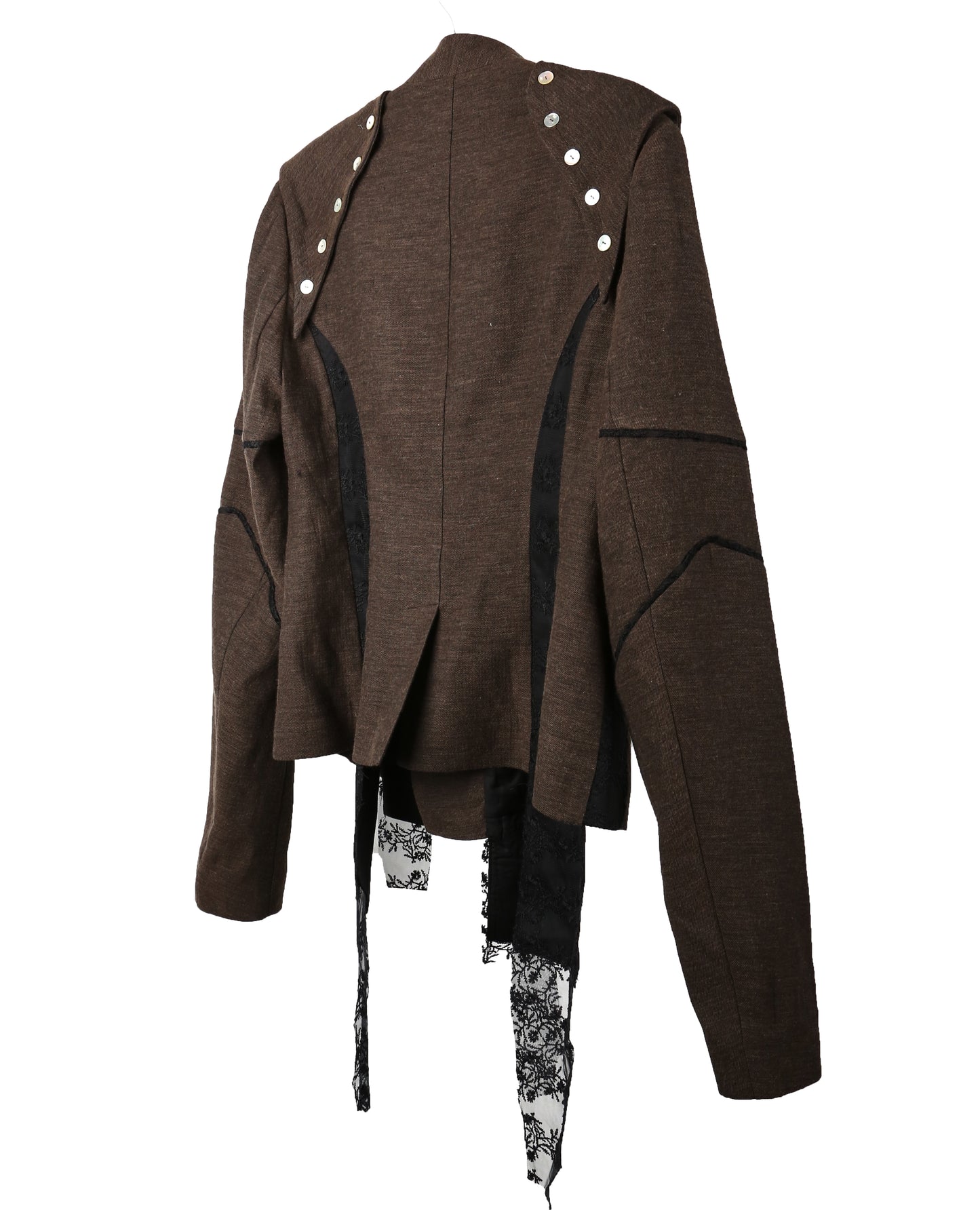 aenrmous_POE JACKET (Brown)