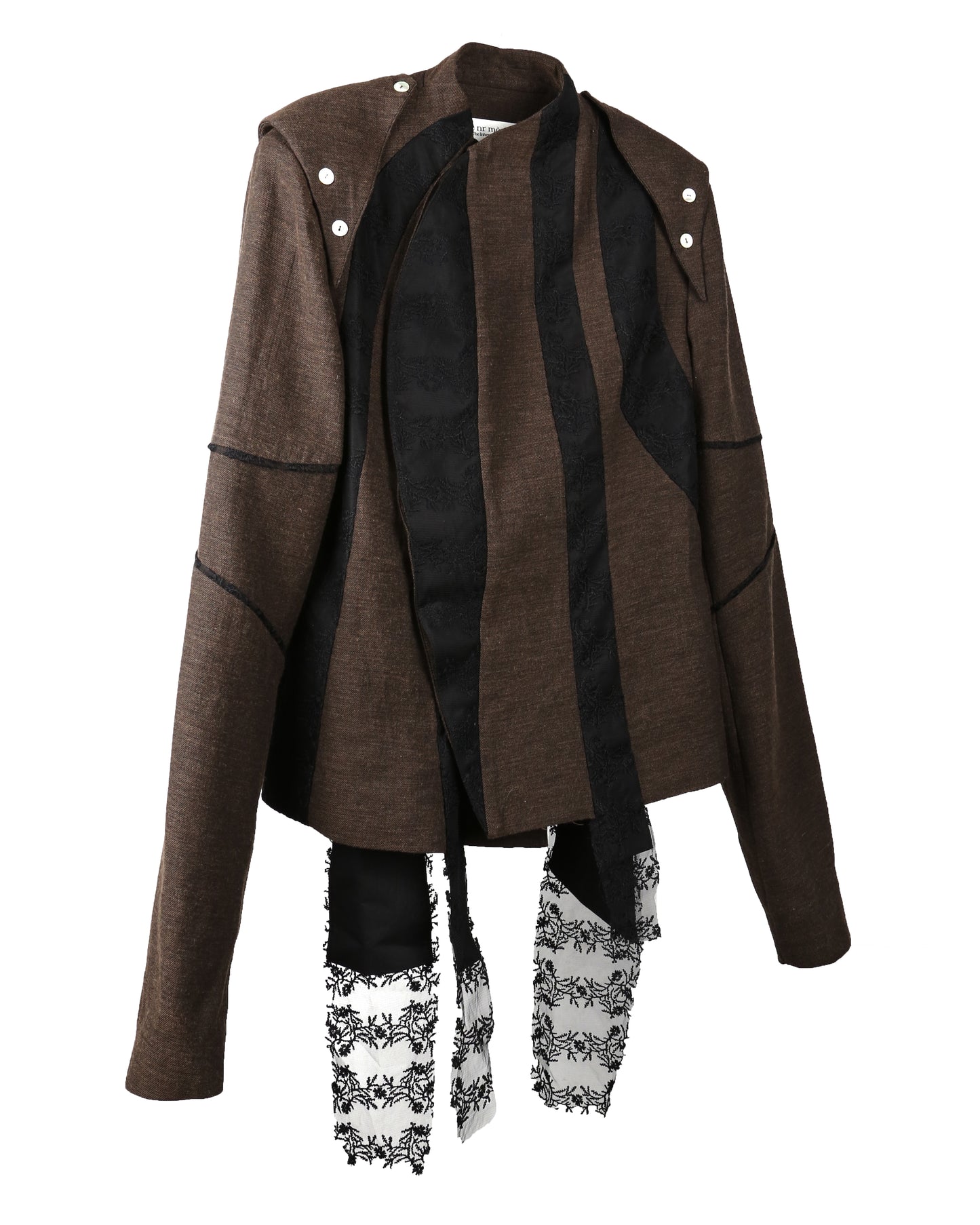 aenrmous_POE JACKET (Brown)