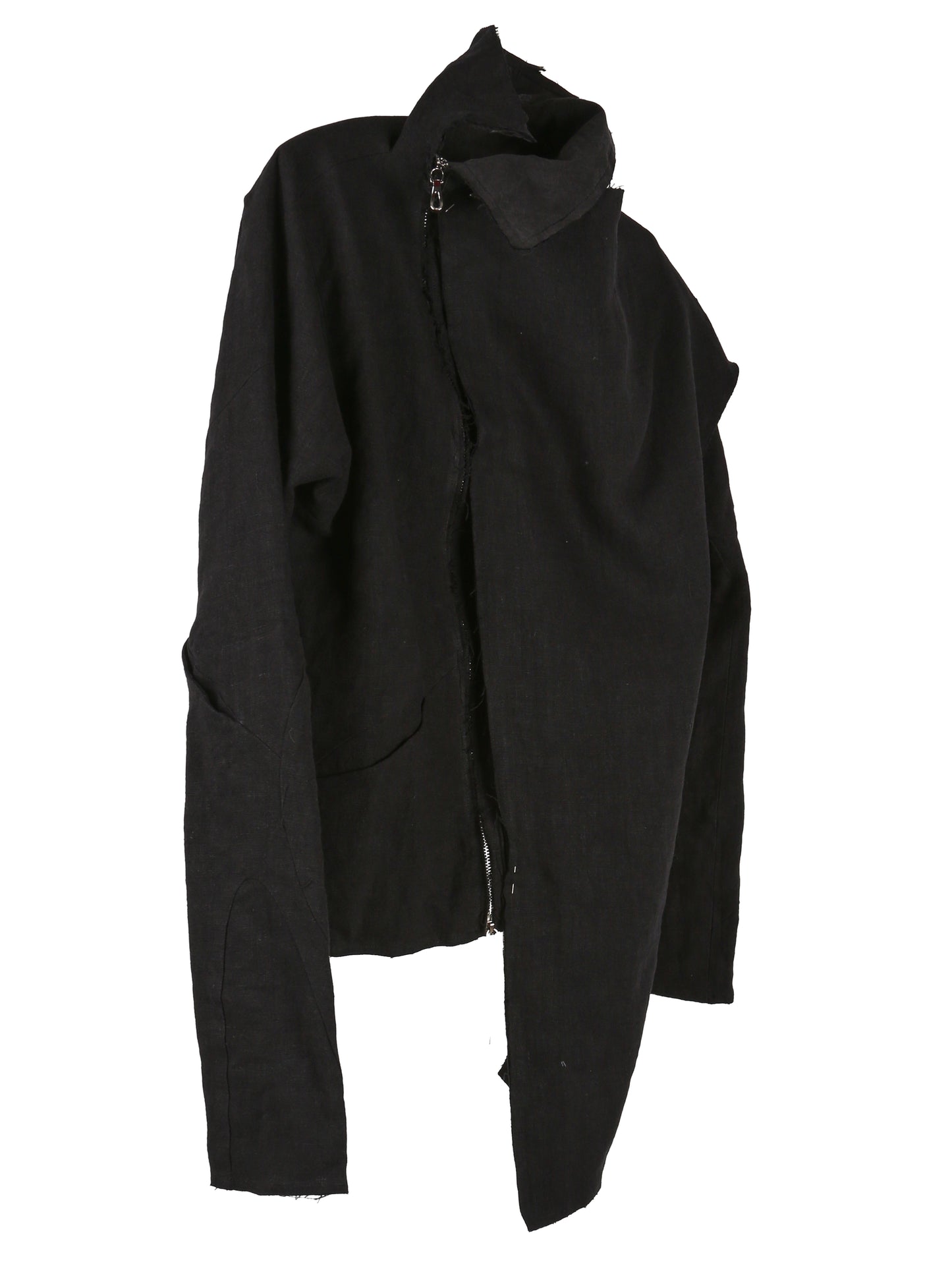 aenrmous_LUMINOUS ZIP JACKET (Black)
